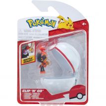 Pokémon Charbambin Et Speed Ball Clip 'n' Go - Jazwares