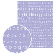 Feuille Gluepatch Alphabet 300x400 - Lot De 10 Feuilles - Glue Dots