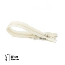 Fermeture Éclair Z45 - Séparable 4mm - 55 Cm - Eclair Prym