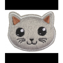 Motif Décoratif Brodé Thermocollant Chat – Prym (43 X 51 Mm) Chat