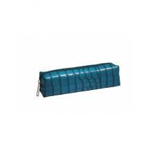 Trousse Cocco Bombata - Bleu Turquoise