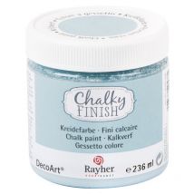 Peinture Craie Chalky Pour Matériau Poreux 236 Ml Bleu Gris