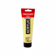 Peinture Acrylique En Tube - Jaune Citron Clair - 217 - Amsterdam - 120ml