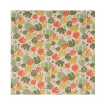 Tissu Poppy Double Gaze Tulipes Multicolore Poppy Vendu Au Mètre