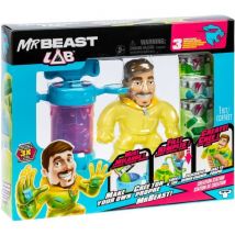 Kit De Création - Mrbeast Lab - Heroes Of Goo Jit Zu - Pompe Incluse - Figurine Personnalisable - Accessoires Fournis