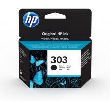 Hp 303 Cartouche D'Encre Noire Authentique (t6n02ae) Pour Hp Envy Photo 6220/6230/7130