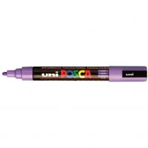 Lot De 6 Marqueurs Pointe Conique Moyenne Posca Pc5m 1,8 - 2,5mm Lilas Posca - Posca