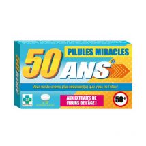 Pilules Miracles - 50 Ans - Humour - Bonbons - Idée Cadeau - Anniversaire - Sudio
