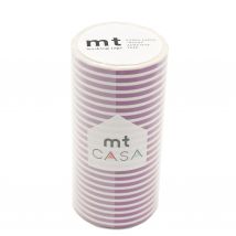 Mt Casa Lignes 10cm Violet - Border Grape - 10 M X 100mm - Mt Casa