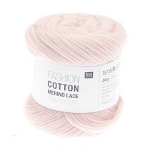 Fashion Cotton Merino Lace Solid Colours De Rico Design : Élégance Et Légèreté Au Bout Des Aiguilles 03 Rose