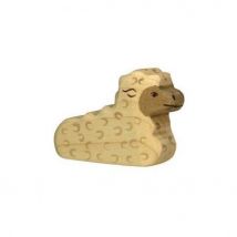 Figurine Holtztiger Agneau Allongé