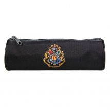 Trousse Scolaire Ronde Harry Potter Noire Maisons - Bagtrotter - Bagtrotter