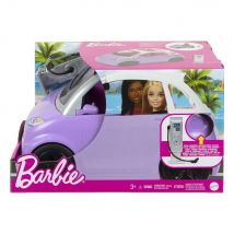 Jouet Pour Poupée Mattel Véhicule Électrique 2 En 1 Barbie Violet