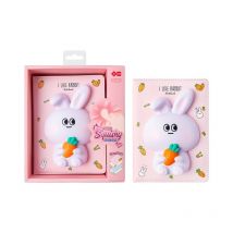 Carnet De Notes Kawaii Girly Squishy - Lapin - Cadeaux-et-anniversaire.com