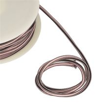 Bobine 25m Cordon Carré 4 Mm Rose Clair - My mercerie