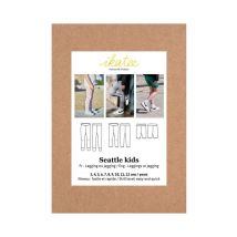 Pochette Patron De Couture Enfant Seattle Kids Legging Jegging 3-12 Taille N°fr 3-12 Ans - Ikatee
