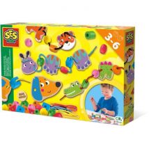 Animaux A Lacer Avec Perles - - Ses Creative