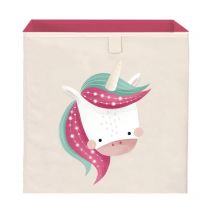 Boîte De Rangement Carrée Sparkly La Licorne - Sassi Junior