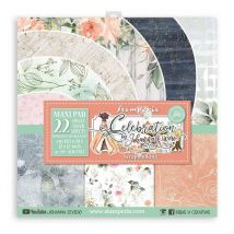 Pochette De 22 Feuilles Celebration Stamperia Scrapbooking