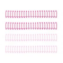 4 Binding Wires Pinks - Spirales Reliure 1,58 Cm - Heatwave - We R Memories Keepers