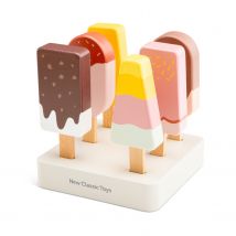Bâtonnets Glacés En Bois 6 Pcs - New Classic Toys