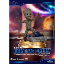 Les Gardiens De La Galaxie 2 - Statuette 1/1 Dancing Groot Eu Exclusive 32 Cm - Beast Kingdom