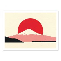Affiche 50x70 Cm - Fuji Sun - Rosi Feist - Wall Editions