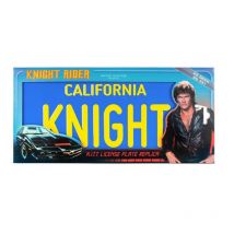 K 2000 Knight Rider - Plaque D'Immatriculation - DOCTOR COLLECTOR