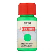 Peinture Pour Textile - Vert Néon - Talens Art Creation - 50ml - Royal Talens