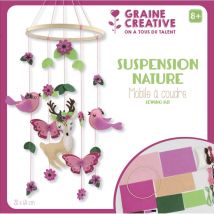 Mobile Pour Bébé En Feutrine À Customiser La Nature - Graine Creative