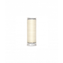 Fil À Coudre 100% Polyester 200m - Gütermann 001 Ecru