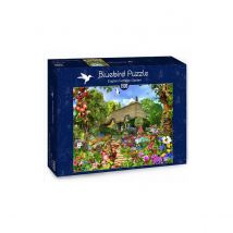 Puzzle English Cottage Garden 1500 Pieces - Bluebird Puzzle