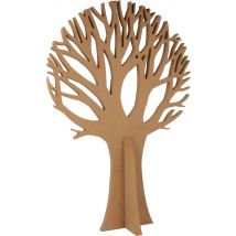 Silhouette 3d Arbre 27x40 Cm - Mdf - Silhwood - Artemio