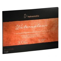 Bloc Aquarelle Watercolour 300g/m2 Grain Torchon 10feuilles 30x40cm - Hahnemühle