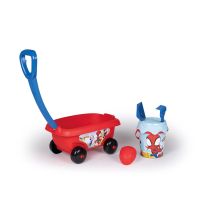 Chariot De Plage Garni Spidey - Smoby - Smoby