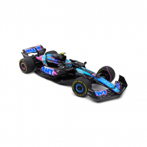1:18 Alpine F1 Team A524 Blue P.gasly Monaco Gp 2024 - Solido