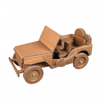 Maquette En Carton Recyclé Du Débarquement Géant - Mazette, Quelle Maquette!