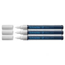 Lot De 3 Marqueurs Peinture Maxx 271 Blanc Schneider - Schneider
