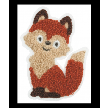 Motif Décoratif Brodé Thermocollant Renard – Prym (76 X 56 Mm) Renard Marron