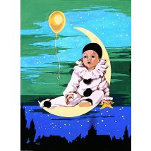 Canevas Antique Le Ballon 40x50cm - SEG