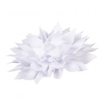 Broche Fleur Pivoine 14cm Blanc - MyMercerie