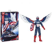 Figurine Captain America 30 Cm Deluxe, Marvel Studios Captain America Brave New World - Hasbro