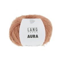 Pelote De Coton Aura - Lang Yarns 0015 Marron