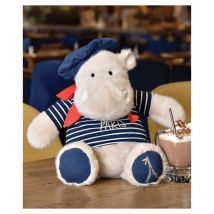 Hippo Beret Mariniere - 28cm - Doudou et Compagnie