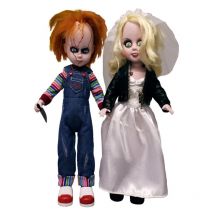 Living Dead Dolls - Pack Poupées Chucky & Tiffany 25 Cm - MEZCO