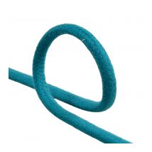 Bobine 25m Cordon Tressé 6mm Bleu Canard - My mercerie