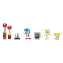 Sonic The Hedgehog - Diorama Playset Sonic The Hedgehog 30th Anniversary 6 Cm - Jakks Pacific