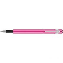 Stylo Plume - Rose - Métal - Plume Moyenne - Rechargeable - Caran D'Ache - 849