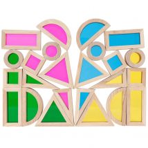 24 Blocs Sensoriels Arc-en-ciel - TickiT