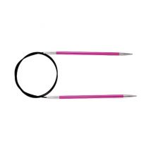 Aiguilles À Tricoter Circulaire Fixes Zing Cable 60 Cm Du N° 2,5 - Knitpro Taille N°2,5